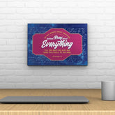 Do Not Worry About Anything Decoposter